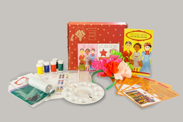 GIRLS CAN! Crate of empowering activities and crafts each month