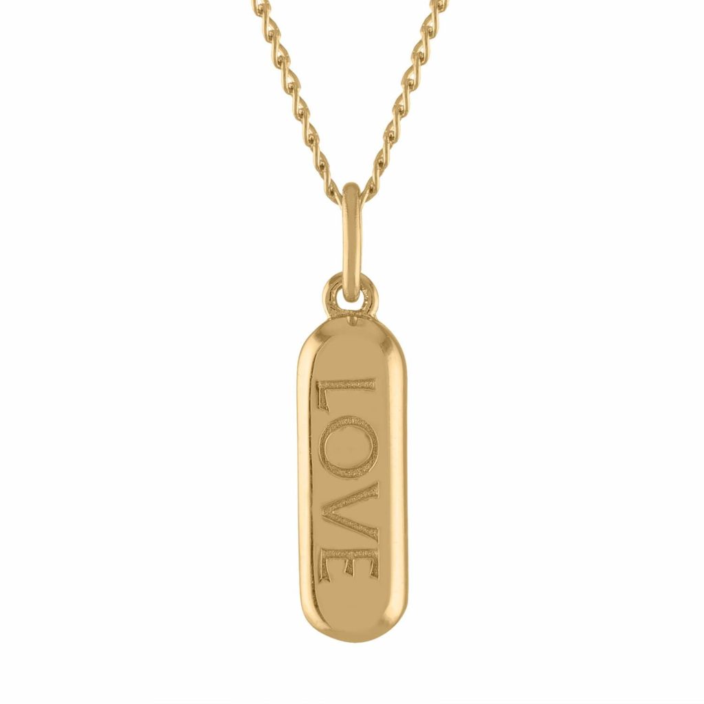Mother's Day gifts that give back to Covid relief and healthcare workers: Love Pill pendant from Maison Miru 