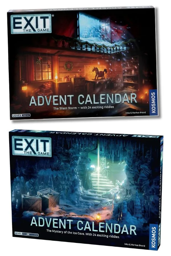 Thames and Kosmos Exit the Game Advent Calendars are a great way for the entire family to countdown to Christmas