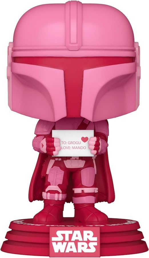 Valentine's Edition Mandalorian Funko Pop | Valentine's gift ideas for boys