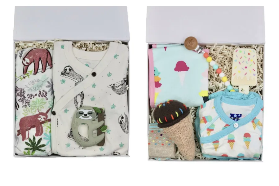 These adorable Baby Boxy gift boxes make baby gifting easy