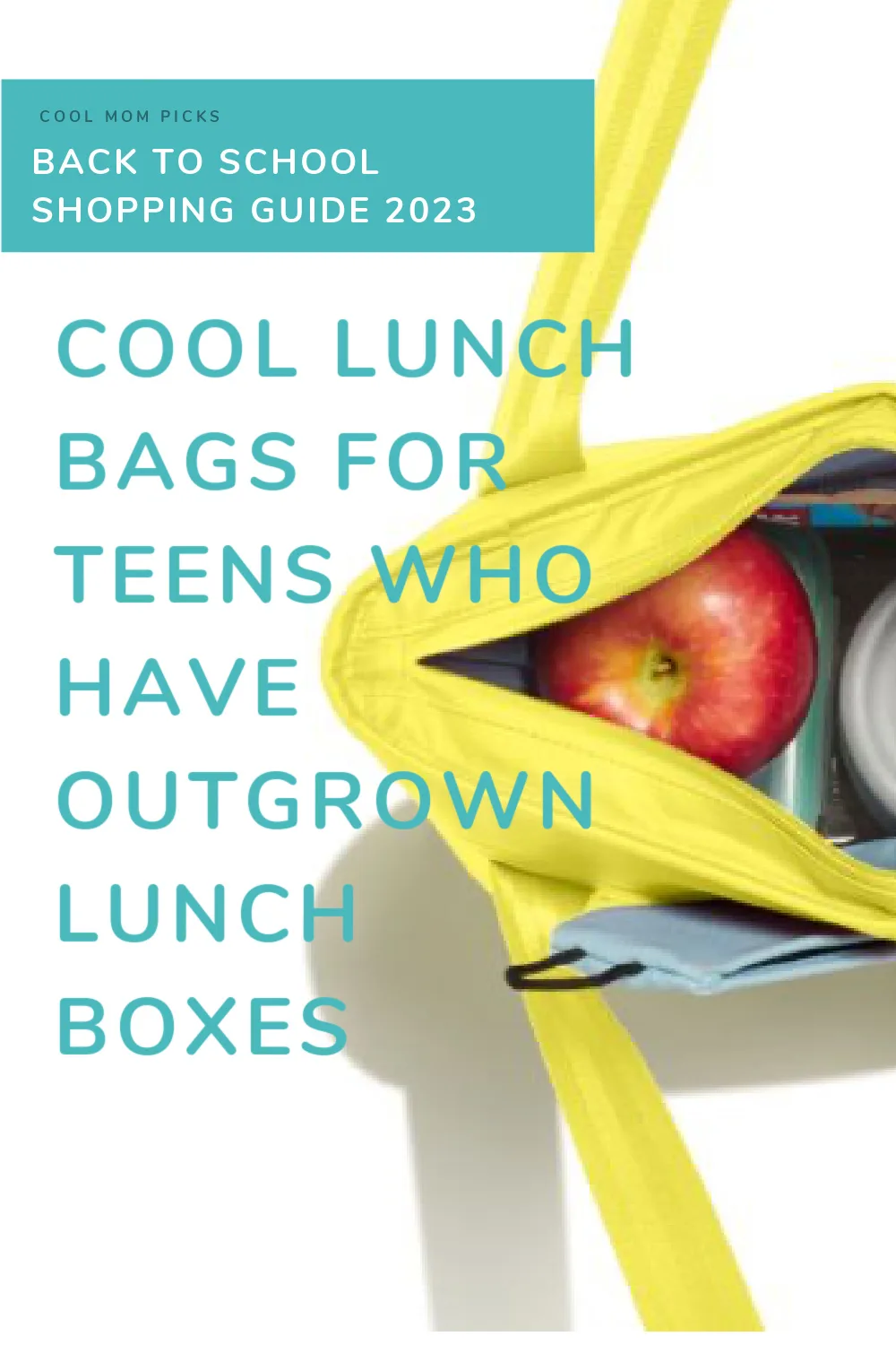 Cool lunch bags for teens and big kids who have outgrown the lunch boxes