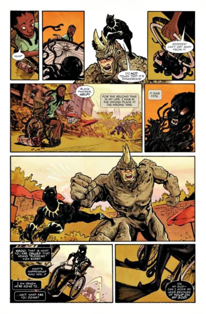 Marvel Venomverse introduces Blessing in Disguise by Nnedi Okorafor and even non-comic fans get excited