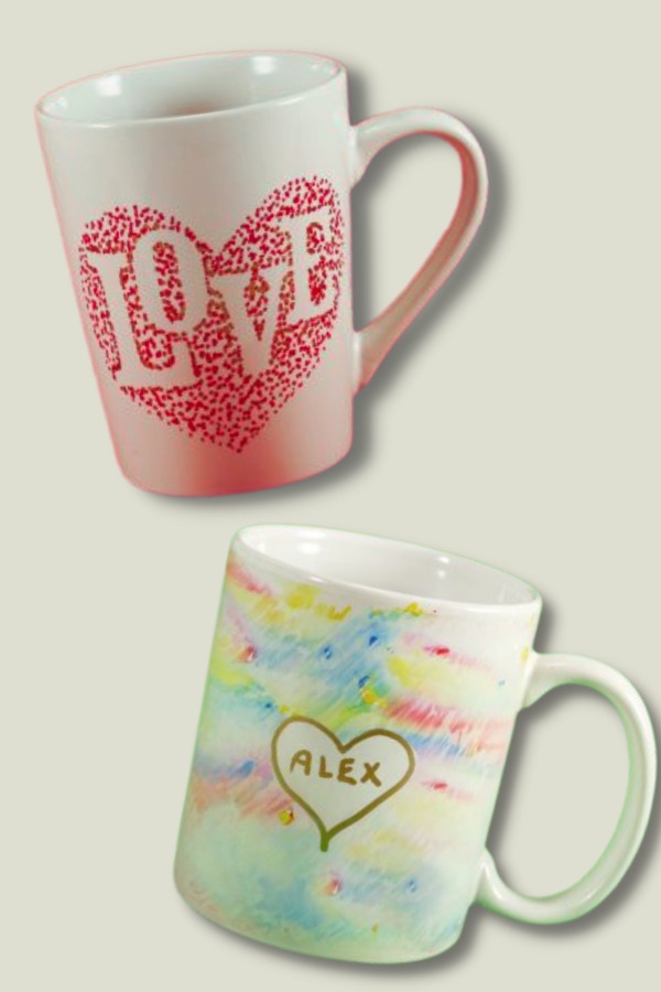 DIY your own holiday gifts with Jennifer Mather's easy Sharpie mugs