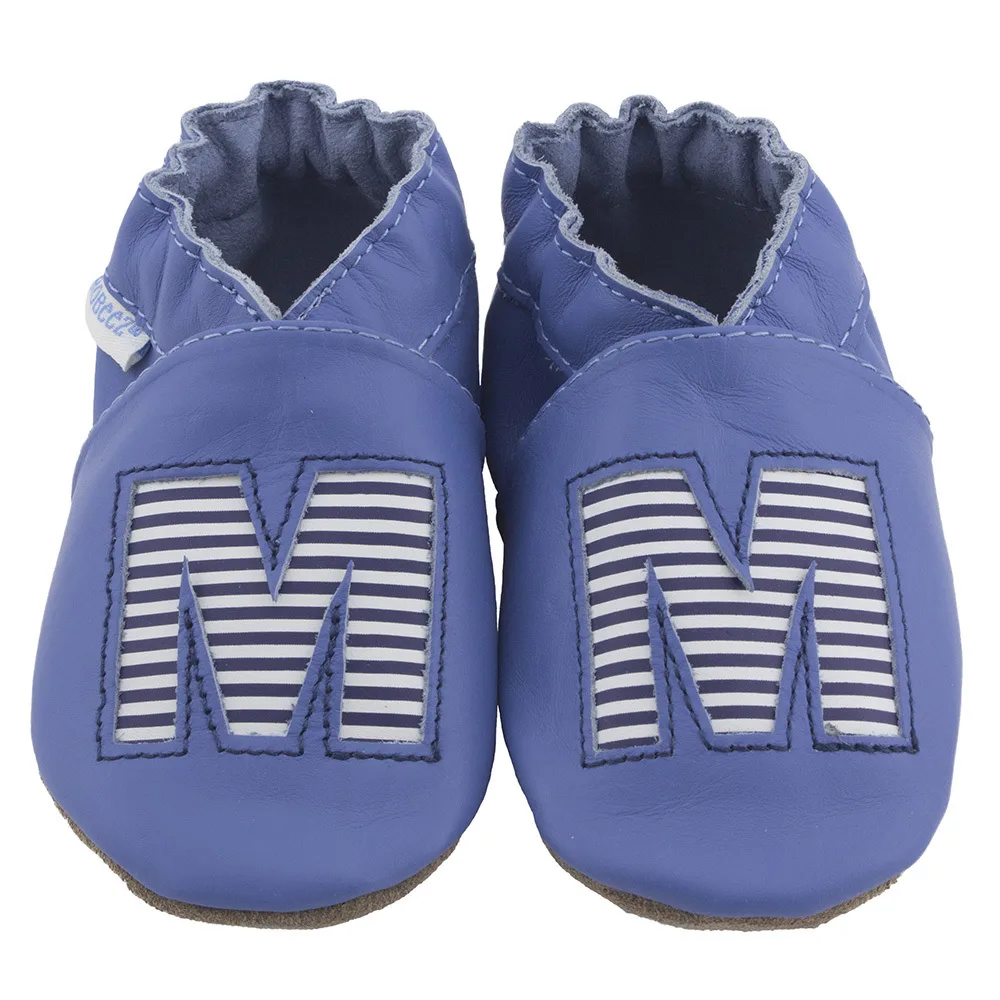 The new monogrammed Robeez soft sole shoes