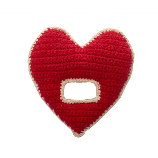 Anne-Claire Petit Crochet Heart Rattle