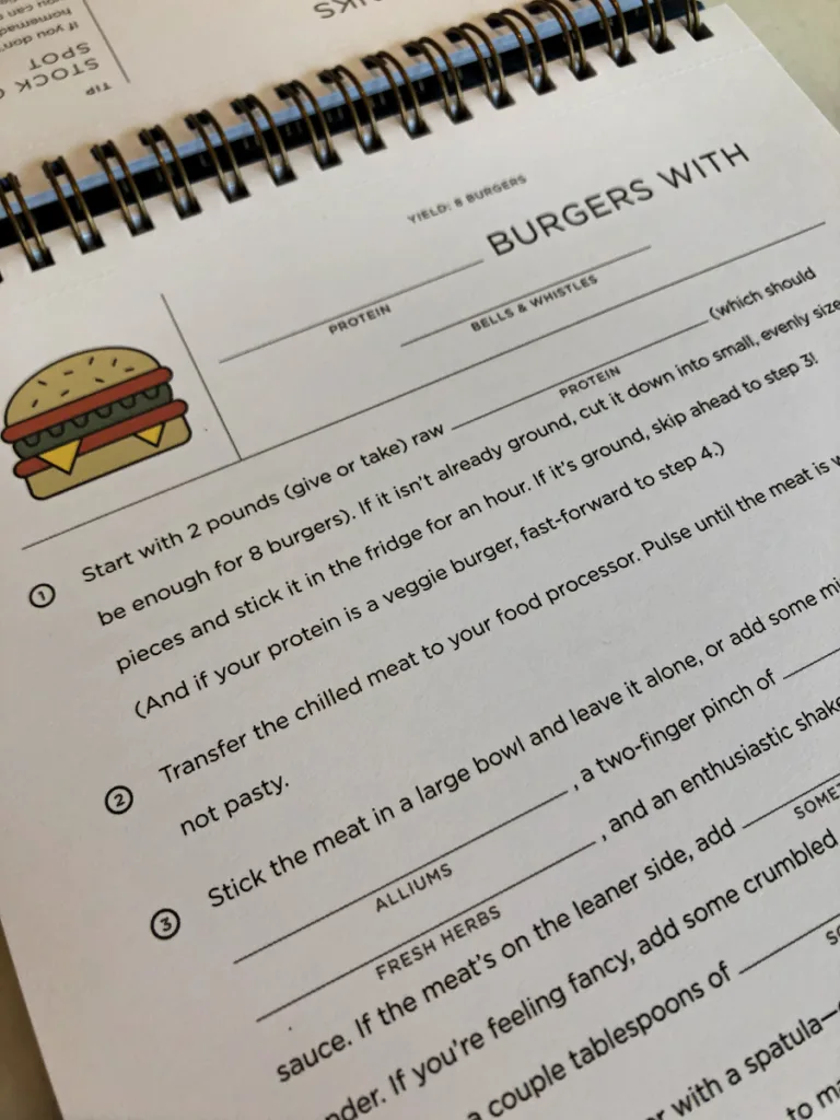 Cook in the Blank: The Fun, Freewheeling Game Plan That Takes You From Zero to Dinner (Cookbook)