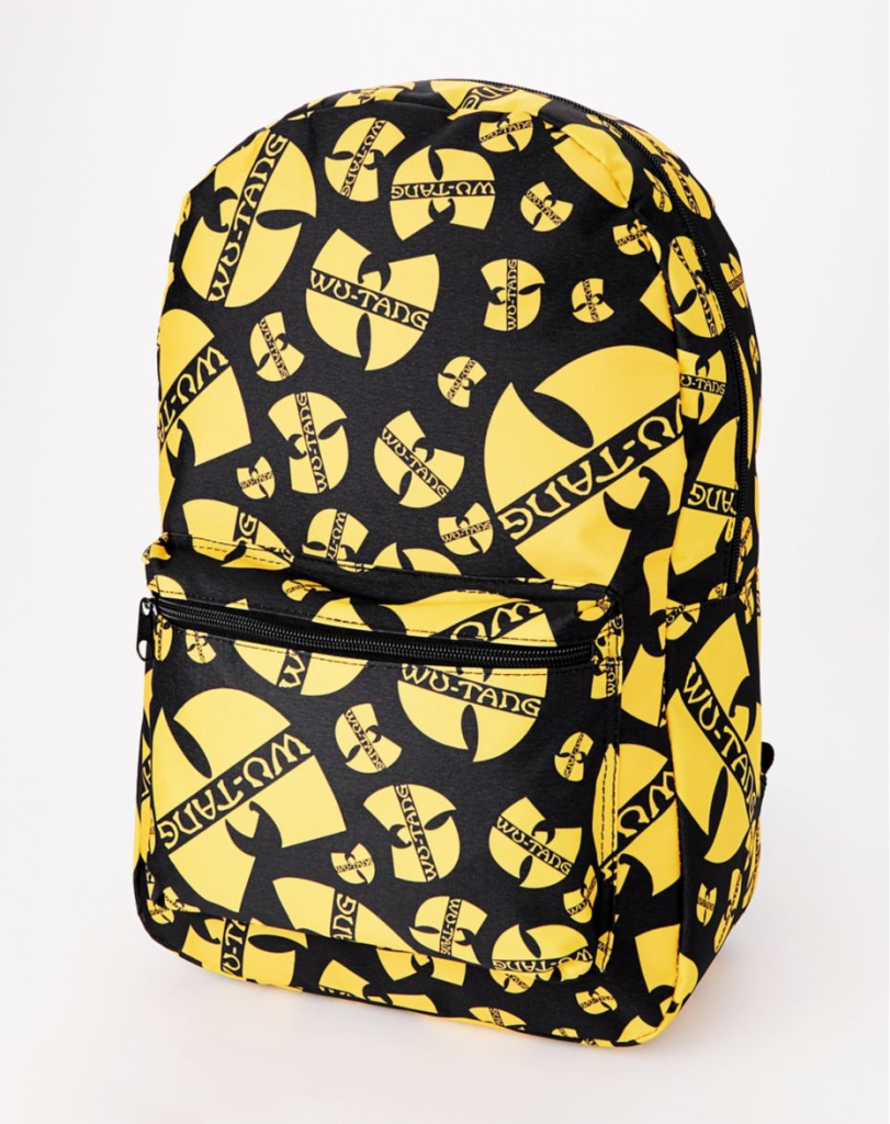 Cool backpacks for tweens + teens: Wu Tang Clan Backpack Cool backpacks for tweens + teens: Wu Tang Clan Backpack