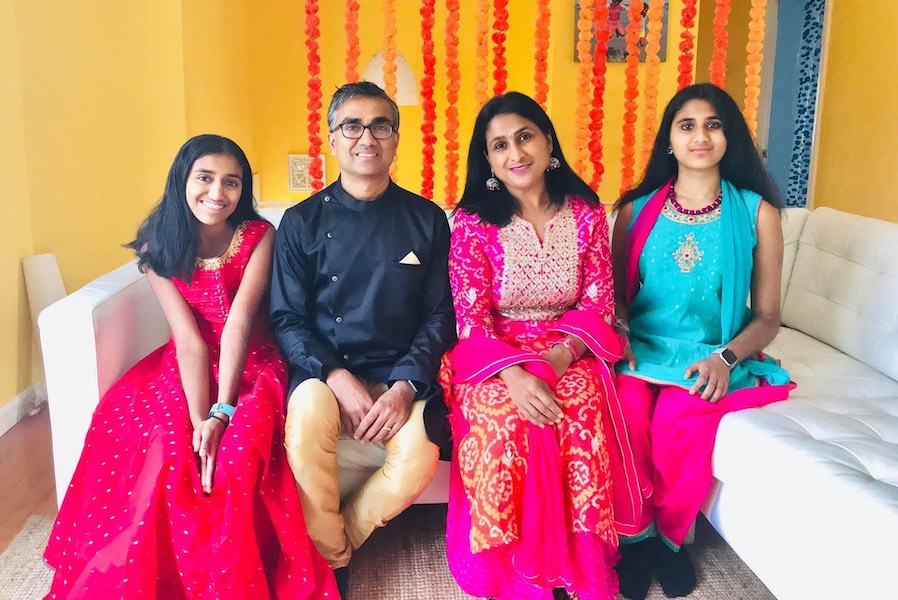 How one mom has made her American Diwali celebration her own for her family | photo © Nirasha Kumar