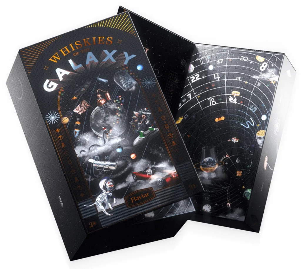 Flaviar Whiskeys of the Galaxy Advent Calendar