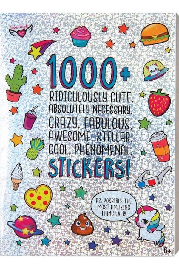 A new sticker book from the drugstore is great in an Easter basket