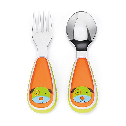 Chinese year of the dog baby gifts: Skip Hop doggie toddler utensils | Amazon