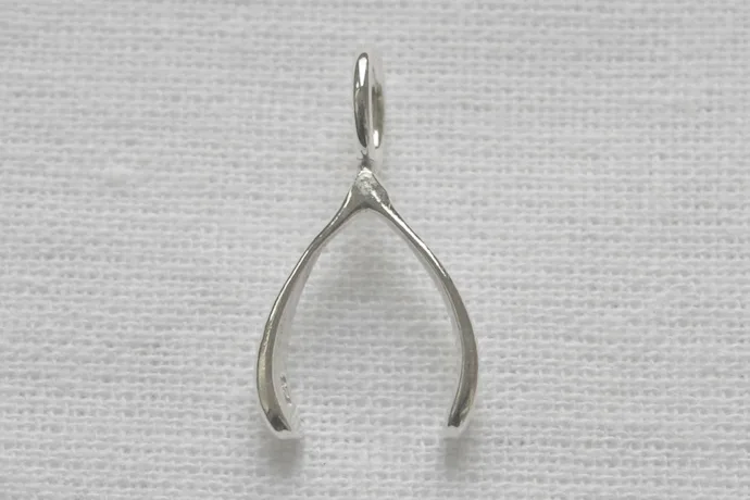 A sweet wishbone good luck charm for your tween on St. Patrick's Day, or any day