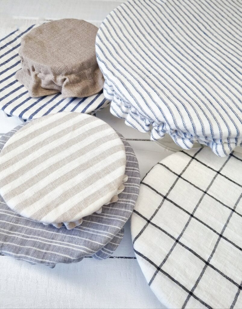 Linen Bowl/Dish Covers (set)