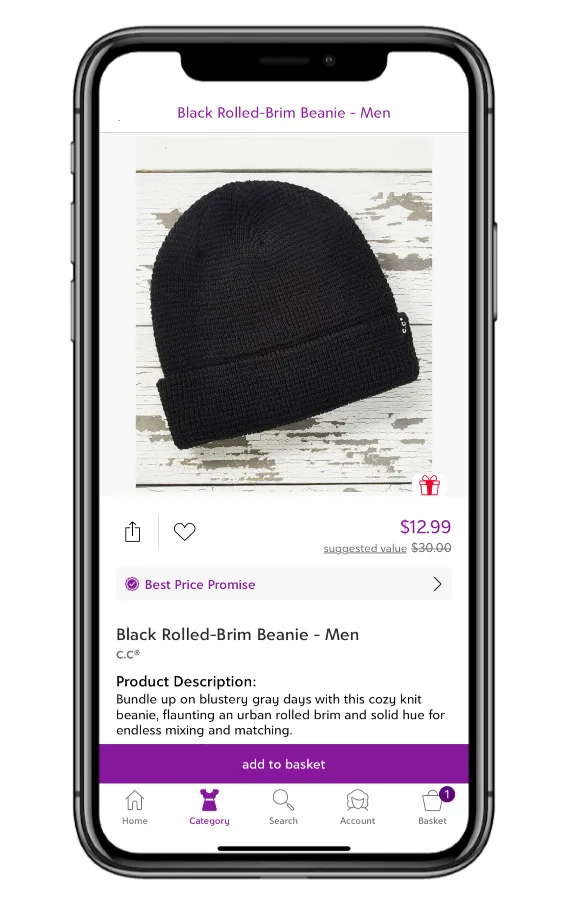 Best men's gifts on sale at Zulily: Classic beanies in lots of colors (sponsor)