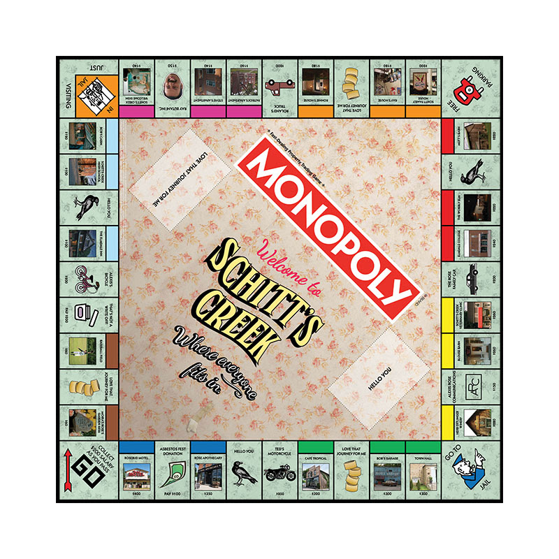 Ew, David! The Schitt's Creek Monopoly game is here!