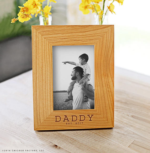 Custom wooden daddy frame | Father's Day gifts under $20 Custom wooden daddy frame | Father's Day gifts under $20