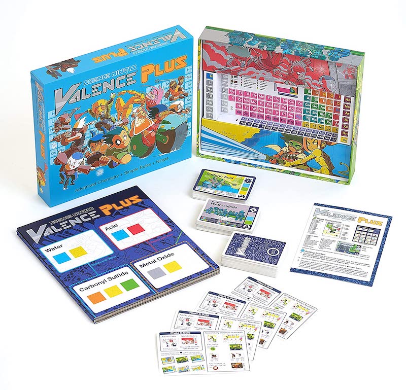 Best educational board games for homeschool: Valence Plus is such a fun way to learn chemistry concepts