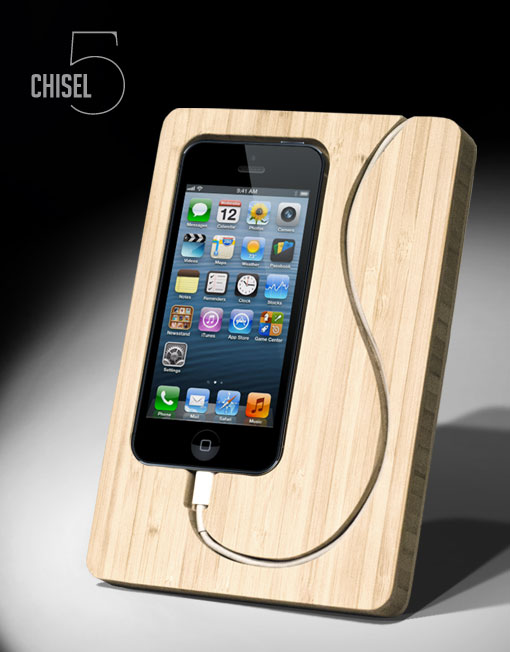 Spring clean your desk - Chisel iPhone 5 Dock | Cool Mom Picks Spring clean your desk - Chisel iPhone 5 Dock | Cool Mom Picks