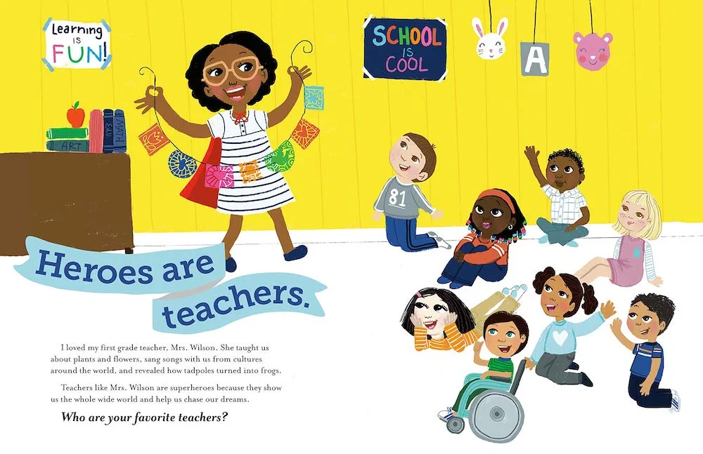 Great children's books about Kamala Harris: Superheroes Are Everywhere by Kamala Harris and