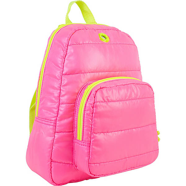 cool backpacks for preschool, kindergarten and little kids: Neon quilted backpack in multiple color combos cool backpacks for preschool, kindergarten and little kids: Neon quilted backpack in multiple color combos