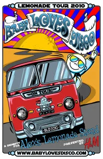 Pucker up for The Lemonade Tour by Baby Loves Disco