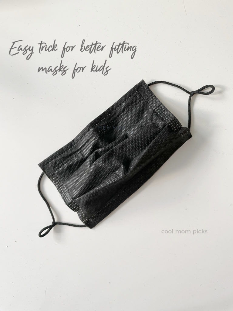 Easy trick for getting face masks to fit better for kids | Cool Mom Picks (with CDC guidance)