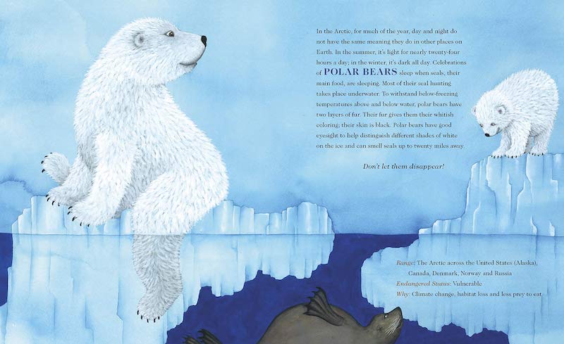Best new children's books from authors we love: Don't Let them Disappear by Chelsea Clinton and Gianna Marino