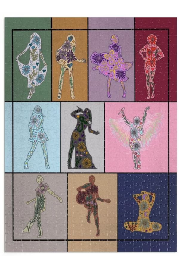 The best Taylor Swift gifts include original Taylor Swift art jigsaw puzzles