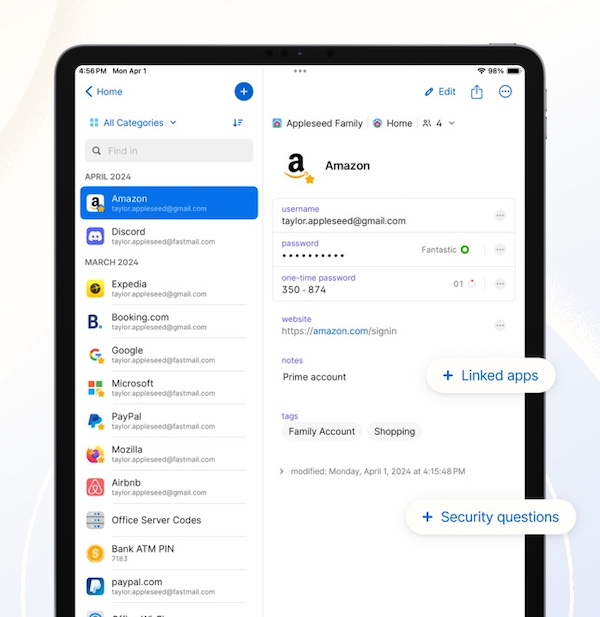 1Password Subscription (Individual)