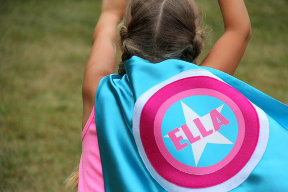Superhero gifts for kids: Custom superhero cape