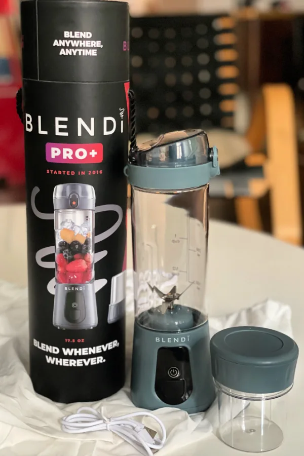 BlendJet Pro Plus Blender lets you take single-serving smoothies and juices with you right from the blender