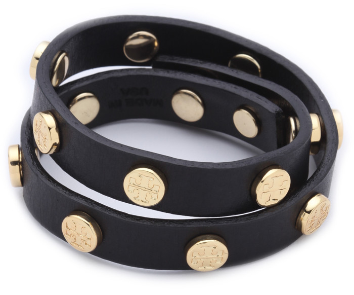 Leather Wrap Bracelet - Tori Burch | Cool Mom Picks Leather Wrap Bracelet - Tori Burch | Cool Mom Picks