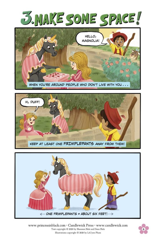 Explain Coronavirus and social distancing to your young kids with this free downloadable comic featuring popular book heroine Princess Black Explain Coronavirus and social distancing to your young kids with this free downloadable comic featuring popular book heroine Princess Black