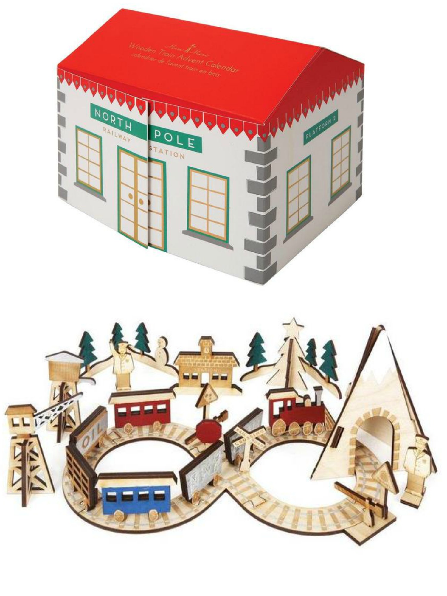 Coolest advent calendars | Meri Meri advent railway train