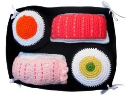 Baby loves sushi