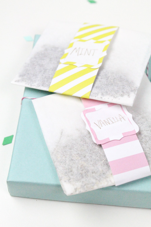 DIY Bath Sachet Gift Set (homemade spa)