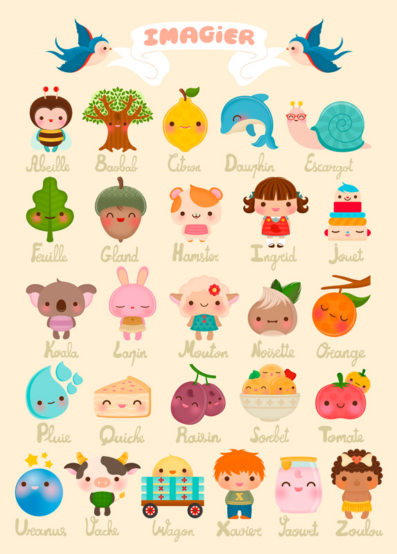 French Alphabet Poster French Alphabet Poster | Cool Mom Picks