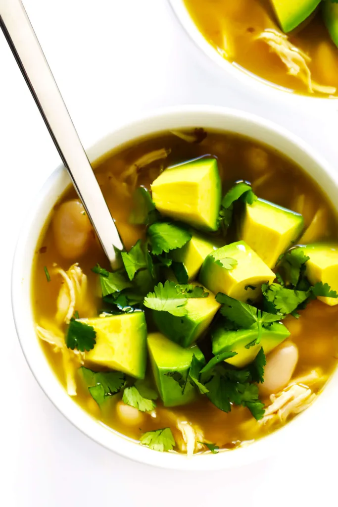 5-Ingredient White Chicken Chili Recipe (Printable)
