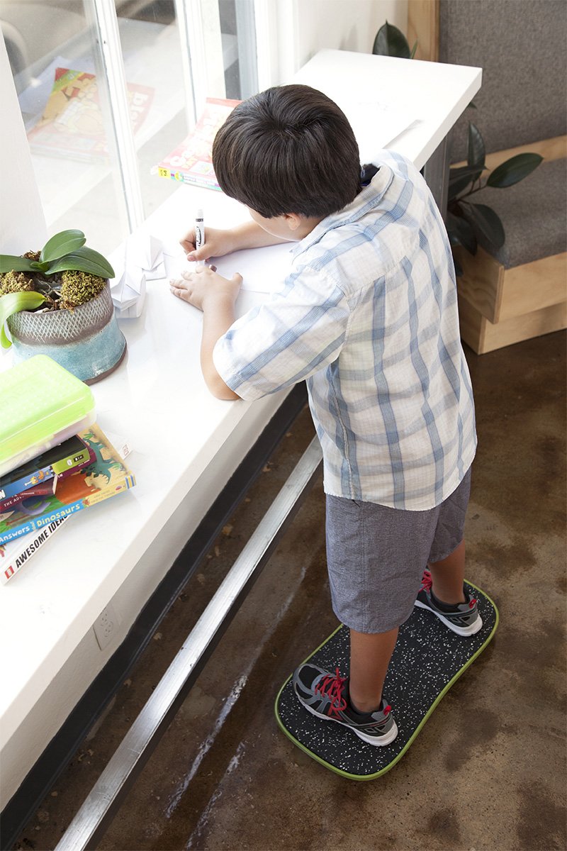 FluidStance now makes a balance board for kids to keep their bodies active while working or even playing video games FluidStance now makes a balance board for kids to keep their bodies active while working or even playing video games