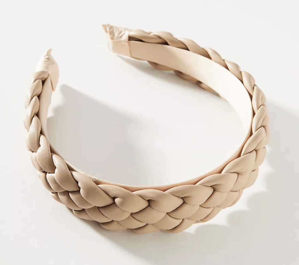 How to grow out your grey hair: leather headband from anthropologie How to grow out your grey hair: leather headband from anthropologie