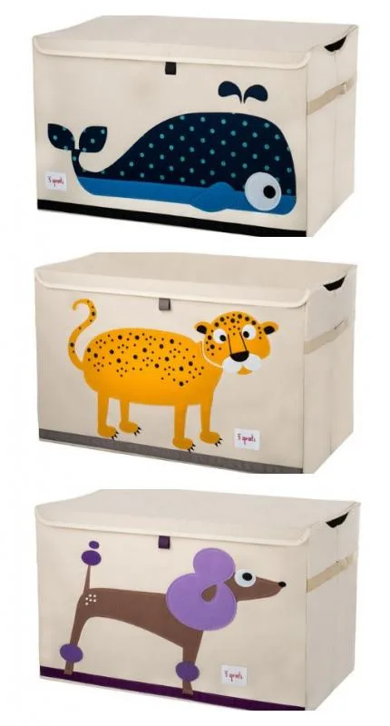3 Sprouts Fabric Toy Chest for Kids