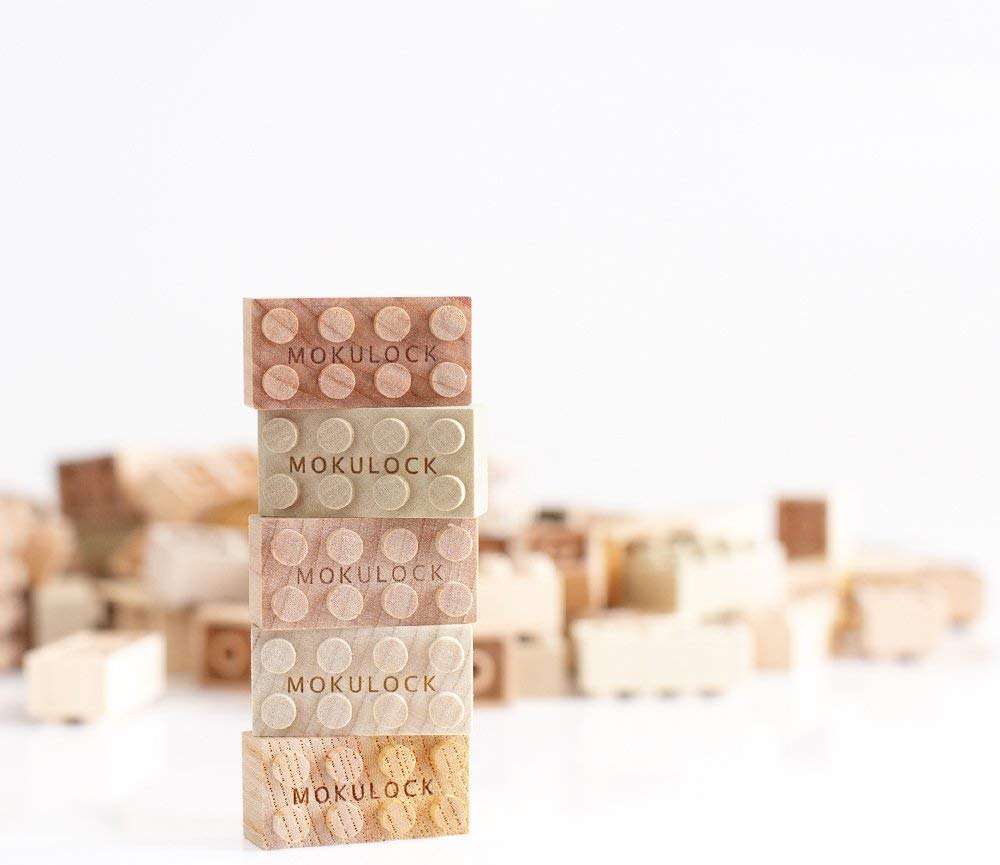 Mokulock: The wooden LEGO brick alternative that fits with your existing bricks Mokulock: The wooden LEGO brick alternative that fits with your existing bricks
