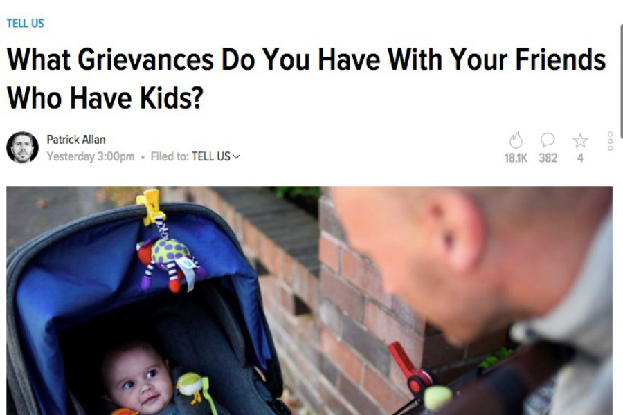 One mom responds to the haters expressing cruel "grievances" against parents.