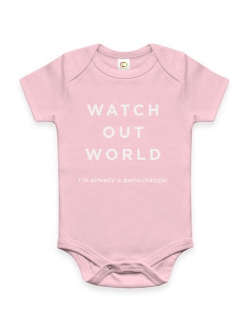 Watch out world: I'm already a game changer | great baby gift!