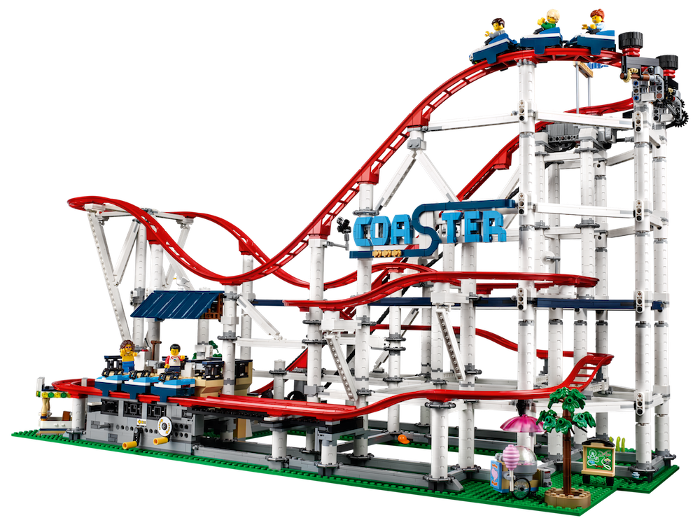 the new LEGO expert builder roller coaster the new LEGO expert builder roller coaster
