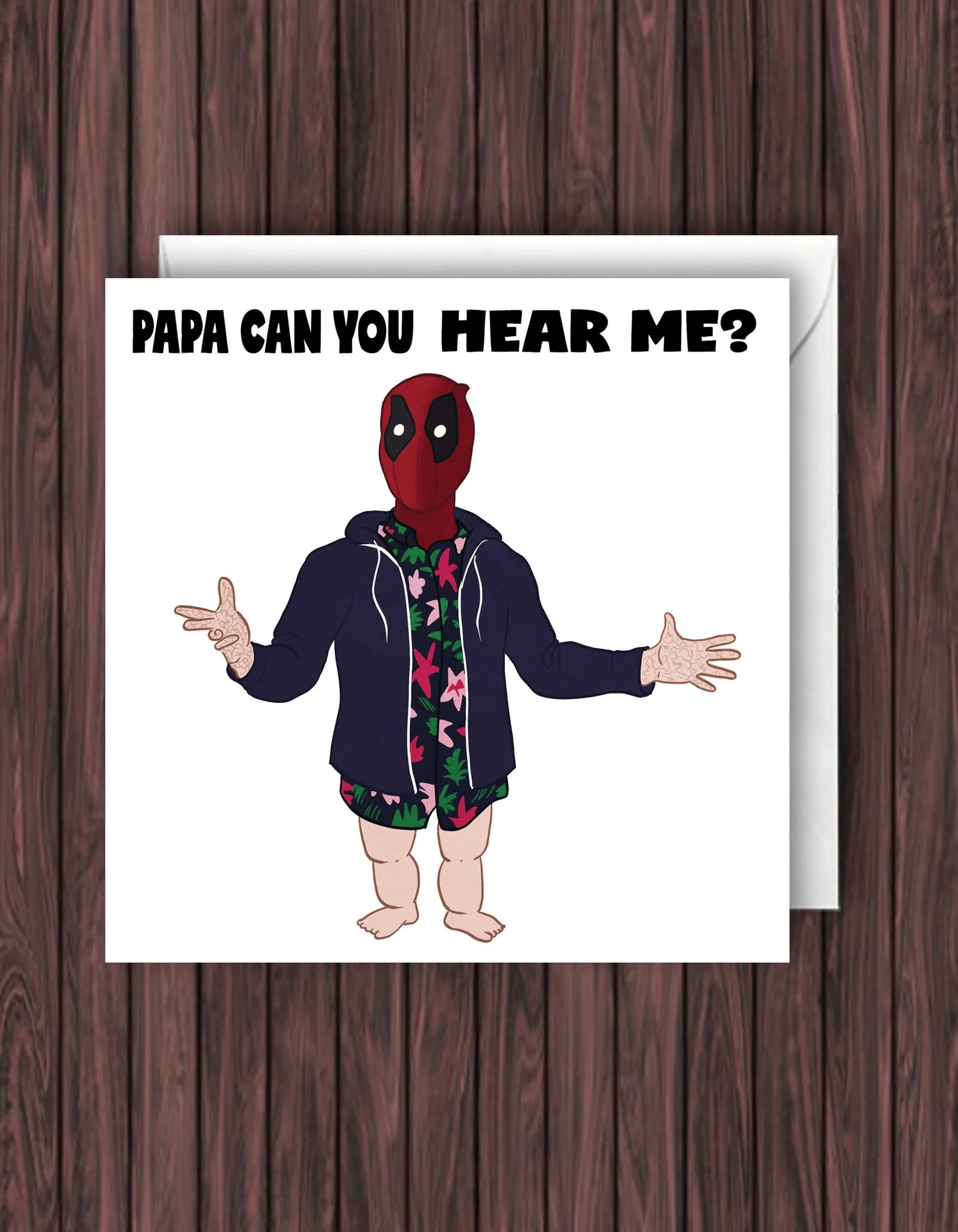 Funny Father's Day cards: From the baby