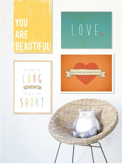Inspirational art prints