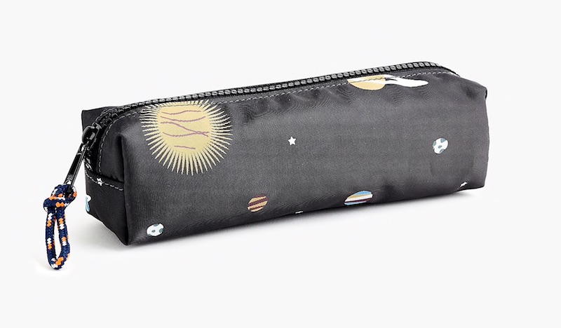 Best discounts on school supplies: J.Crew glow-in-the-dark space pencil case Best discounts on school supplies: J.Crew glow-in-the-dark space pencil case