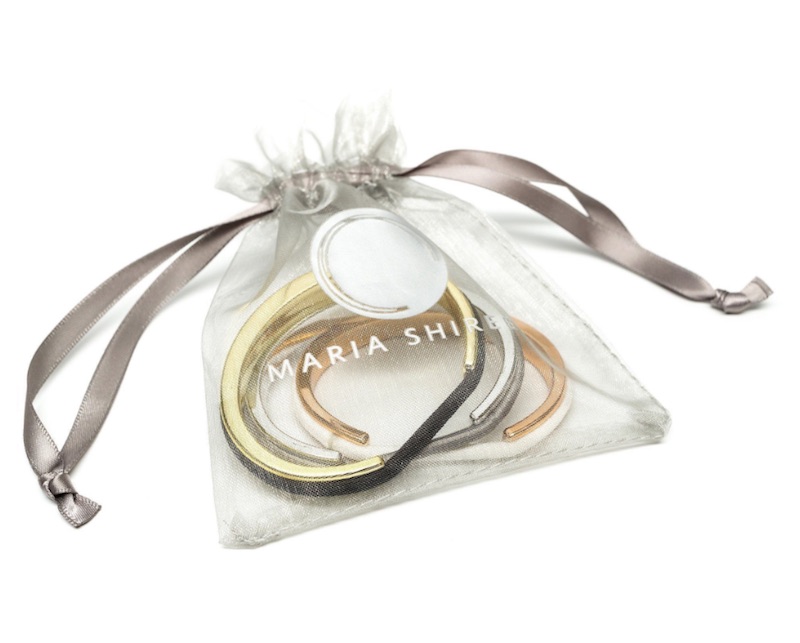 Hair tie bracelets three-pack by Maria Shireen Hair tie bracelets three-pack by Maria Shireen